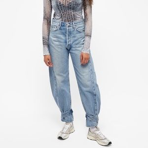 AGOLDE Cleo Suburbia Light Wash Jean